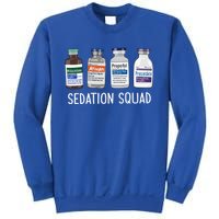 Sedation Squad Pharmacology Crna Icu Nurse Appreciation Gift Sweatshirt