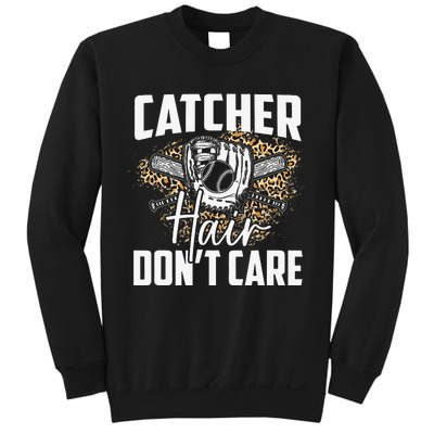 Softball  Softball Player Softball Catcher Sweatshirt