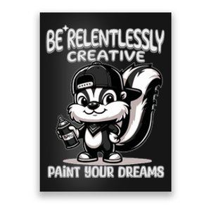 Spray Stripes Paint Your Dreams Poster