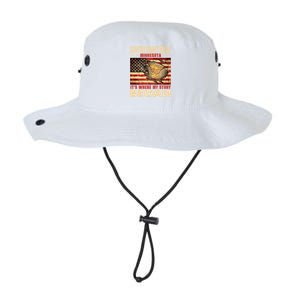 South Saint Paul Minnesota Usa Flag 4th Of July Gift Legacy Cool Fit Booney Bucket Hat