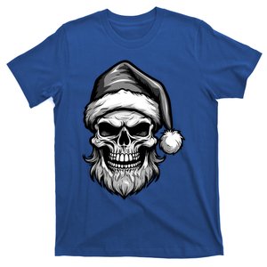 Santa Skull Portrait Head Christmas Symbol Great Gift T-Shirt