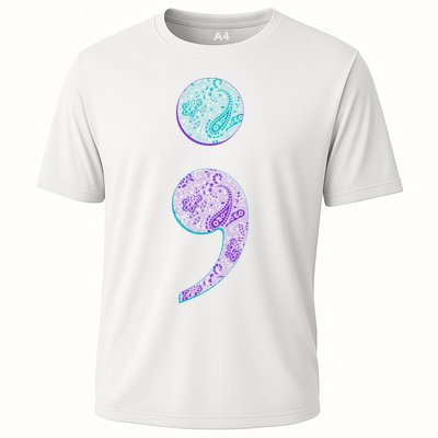 Semicolon Suicide Prevention Awareness Performance Shirt