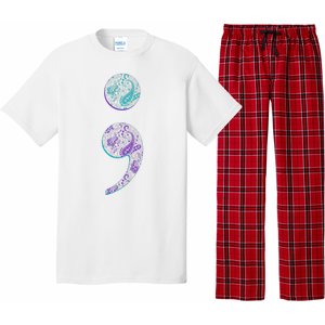 Semicolon Suicide Prevention Awareness Pajama Set