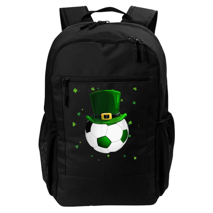 Soccer St Patricks Day Leprechaun Shamrock Daily Commute Backpack