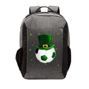 Soccer St Patricks Day Leprechaun Shamrock Vector Backpack