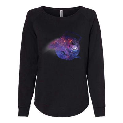 Space! Womens California Wash Sweatshirt