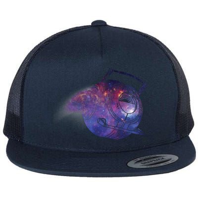 Space! Flat Bill Trucker Hat