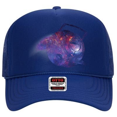 Space! High Crown Mesh Back Trucker Hat