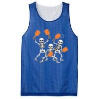 Spooky Skeletons Pickleball Halloween Smash Gift Mesh Reversible Basketball Jersey Tank