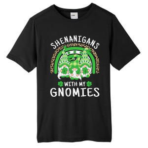 Shenanigans St Patricks Day Rainbow Irish Gnomes Shamrock Tall Fusion ChromaSoft Performance T-Shirt