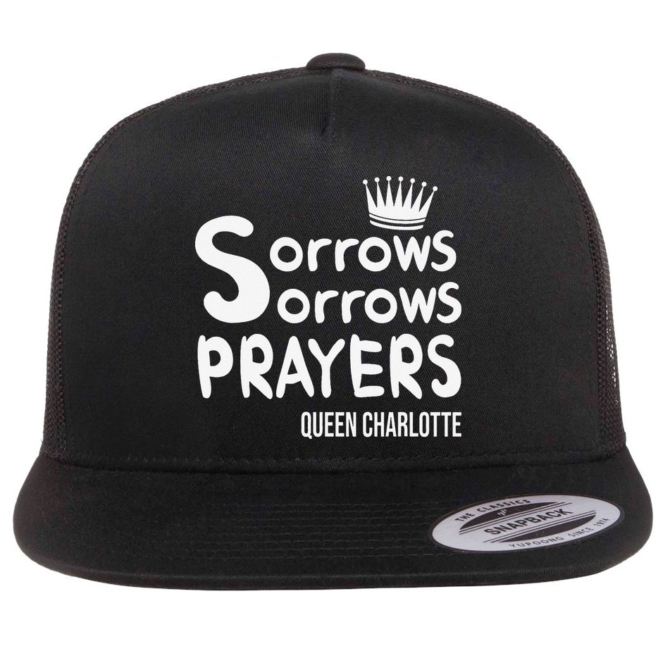 Sorrows Sorrows Prayers Proud Of Team Flat Bill Trucker Hat
