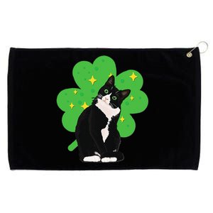 St. Saint Patrick's Day Tuxedo Cat Women Costume Grommeted Golf Towel