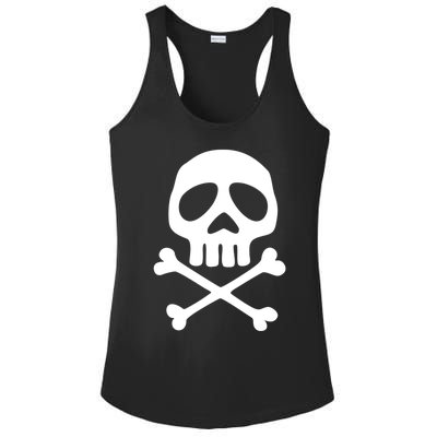 Skull Space Pirate Captain Party Halloween Day Of The Dead Gift Ladies PosiCharge Competitor Racerback Tank