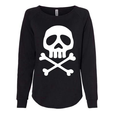 Skull Space Pirate Captain Party Halloween Day Of The Dead Gift Womens California Wash Sweatshirt