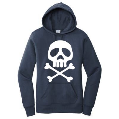 Skull Space Pirate Captain Party Halloween Day Of The Dead Gift Women's Pullover Hoodie