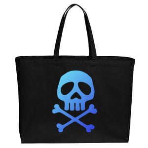 Skull Space Pirate Captain Party Halloween Day Of The Dead Gift Cotton Canvas Jumbo Tote