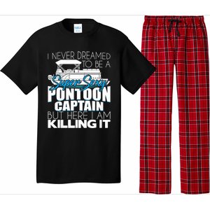 Super Sexy Pontoon Captain Funny Pontoon Boat Pontooning Pajama Set