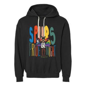 San Spurs Pride Night Garment-Dyed Fleece Hoodie