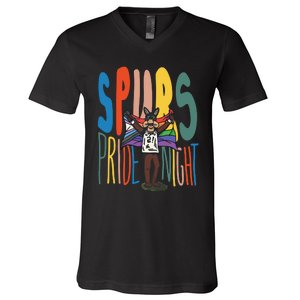 San Spurs Pride Night V-Neck T-Shirt