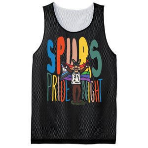 San Spurs Pride Night Mesh Reversible Basketball Jersey Tank