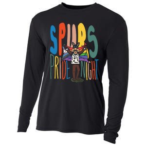 San Spurs Pride Night Cooling Performance Long Sleeve Crew