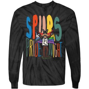 San Spurs Pride Night Tie-Dye Long Sleeve Shirt