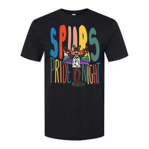 San Spurs Pride Night Softstyle CVC T-Shirt