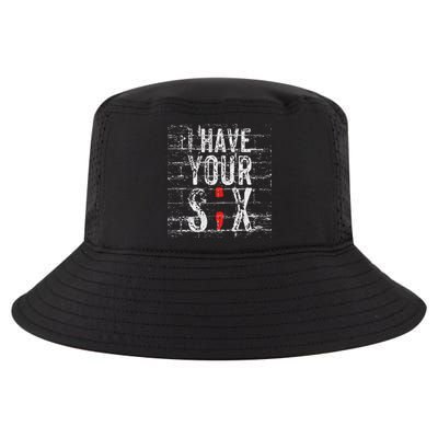 Semicolon Suicide Prevention I Have Your Six Military Saying Cool Comfort Performance Bucket Hat