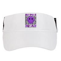 Support Squad Purple Ribbon Pancreatic Cancer Awareness Adult Drive Performance Visor