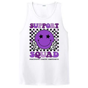 Support Squad Purple Ribbon Pancreatic Cancer Awareness PosiCharge Competitor Tank