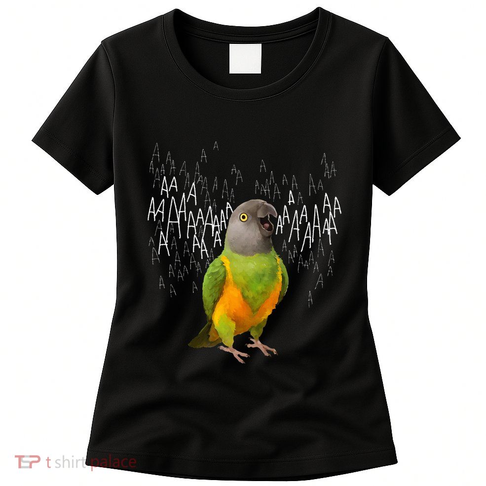 Screaming Senegal Parrot Women's T-Shirt