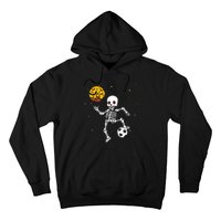 Skeleton Soccer Player Halloween Hoodie