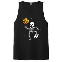 Skeleton Soccer Player Halloween PosiCharge Competitor Tank