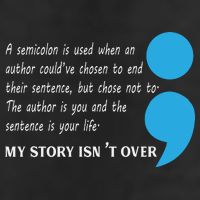 Semicolon Suicide Prevention Awareness Beanie