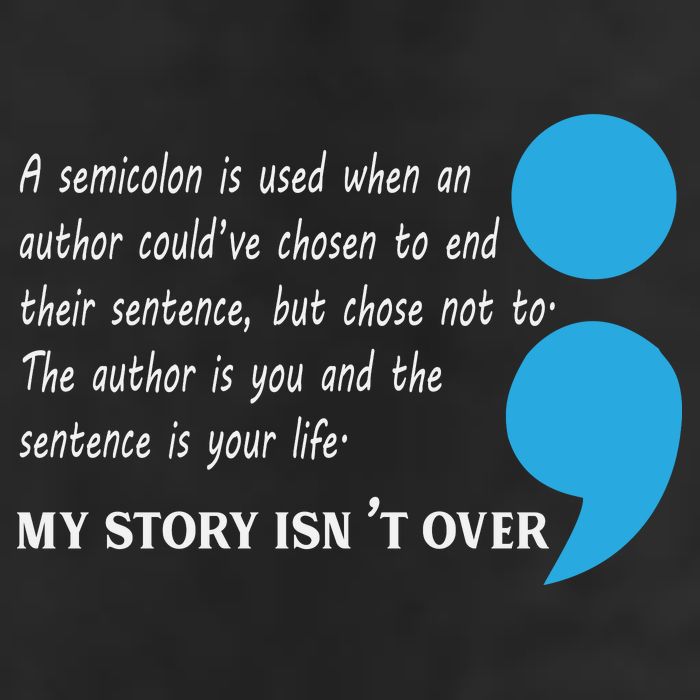 Semicolon Suicide Prevention Awareness Beanie