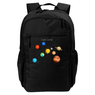 Solar System Planets Sun Space And Science Daily Commute Backpack