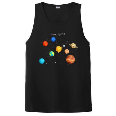 Solar System Planets Sun Space And Science PosiCharge Competitor Tank