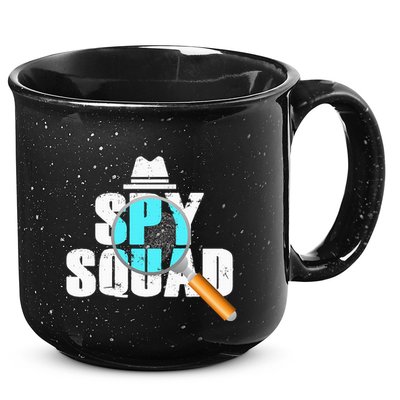 Spy Squad Police Crime Investigator Private Detective Team 15oz Campfire Ceramic Mug