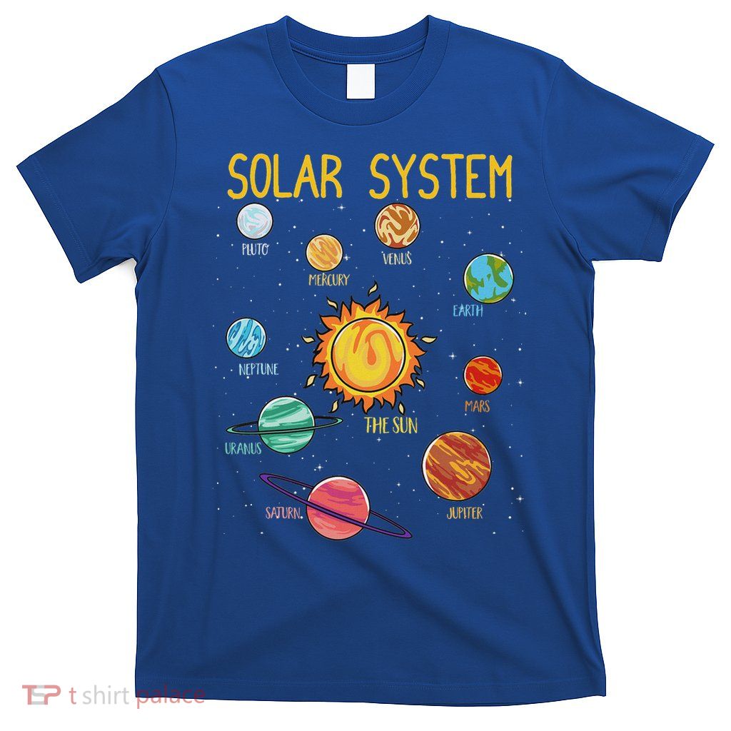 Solar System Planets Science Space T-Shirt