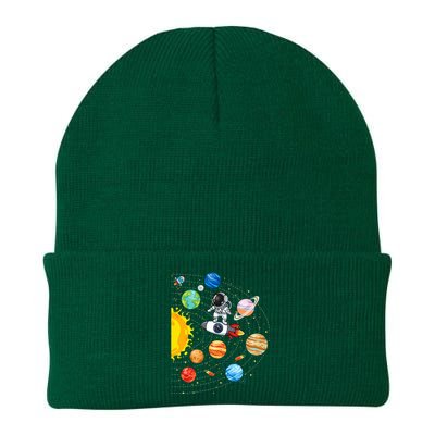 Solar System Planets Science Space Astronaut Universe Galaxy Knit Cap Winter Beanie