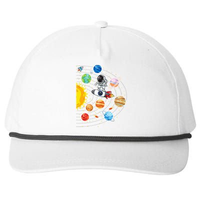 Solar System Planets Science Space Astronaut Universe Galaxy Snapback Five-Panel Rope Hat