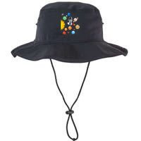 Solar System Planets Science Space Astronaut Universe Galaxy Legacy Cool Fit Booney Bucket Hat