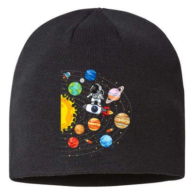 Solar System Planets Science Space Astronaut Universe Galaxy Sustainable Beanie