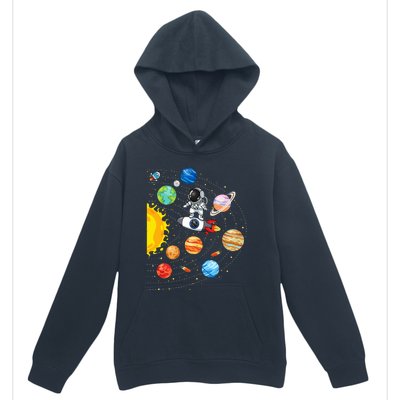 Solar System Planets Science Space Astronaut Universe Galaxy Urban Pullover Hoodie