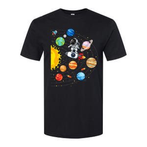 Solar System Planets Science Space Astronaut Universe Galaxy Softstyle® CVC T-Shirt