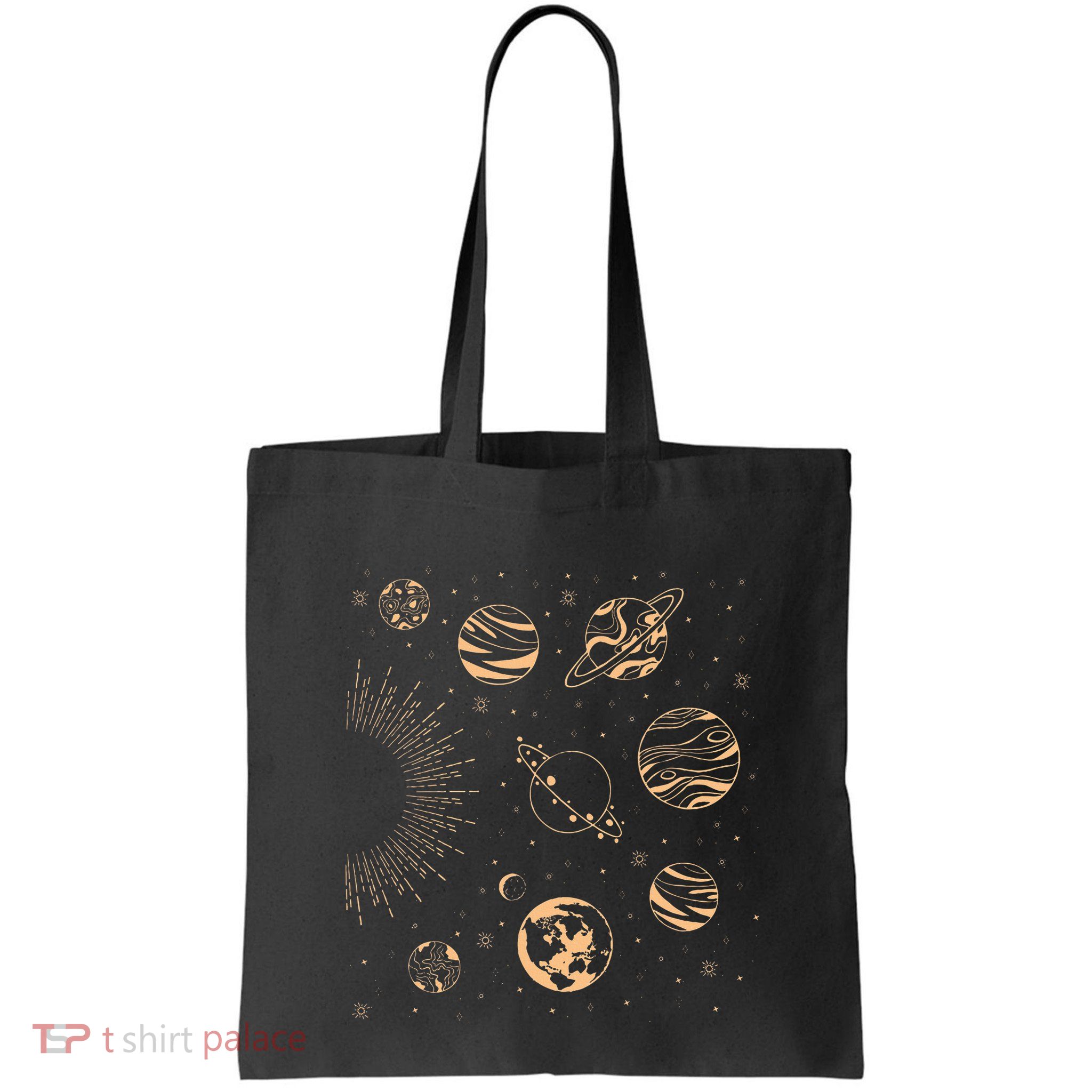 Solar System Planets Space Science Galaxy Astrology Universe Bag