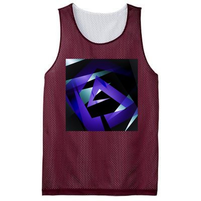 Spiral Mesh Reversible Basketball Jersey Tank