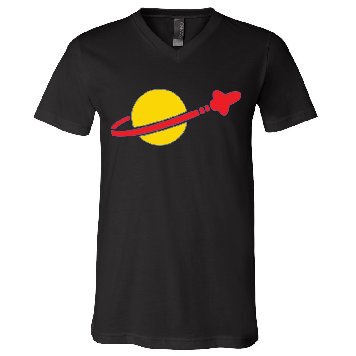 Spaceman V-Neck T-Shirt