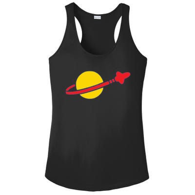 Spaceman Ladies PosiCharge Competitor Racerback Tank