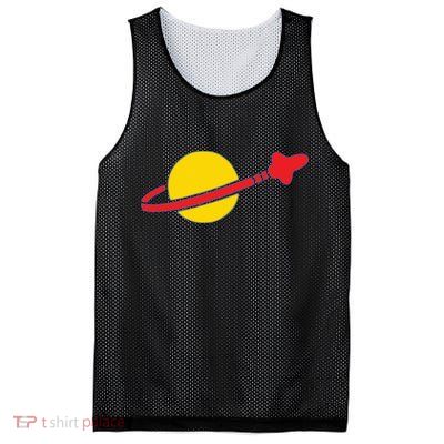 Spaceman Mesh Reversible Basketball Jersey Tank